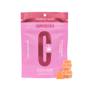 Copperstate Farm’s Live Rosin Gummies Pink Lemonade
