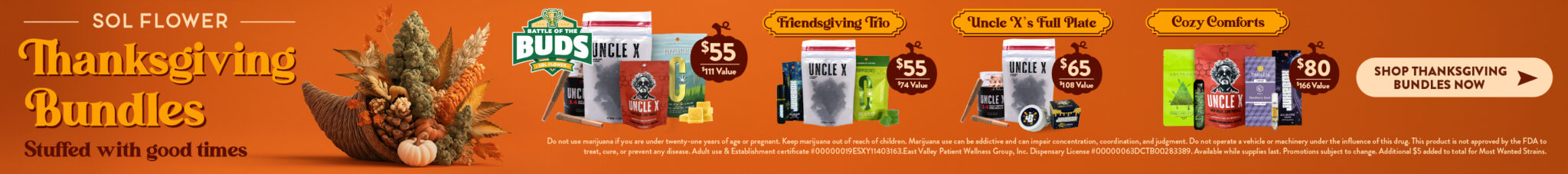 SF Thanksgiving Bundles - Desktop Banner