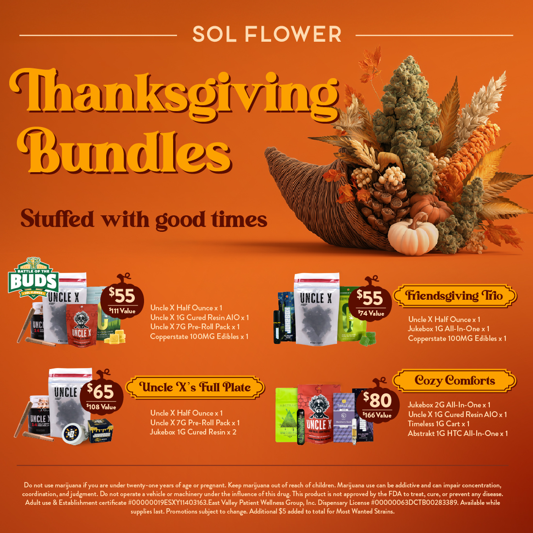 SF Thanksgiving Bundles - Popup
