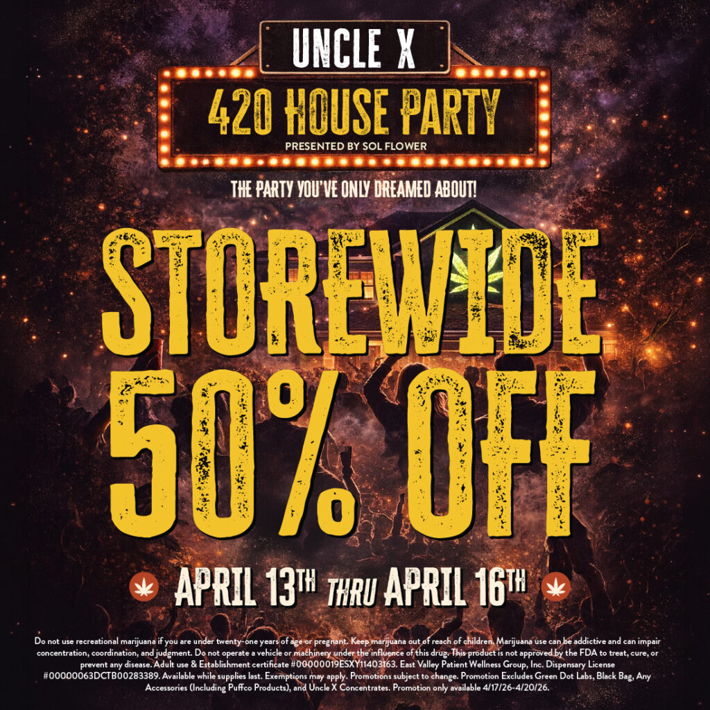 STOREWIDE 50% OFF | 420 deals at Sol Flower