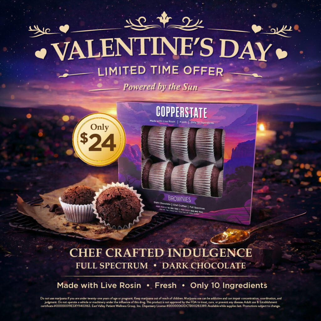 Copperstate Rosin Brownies