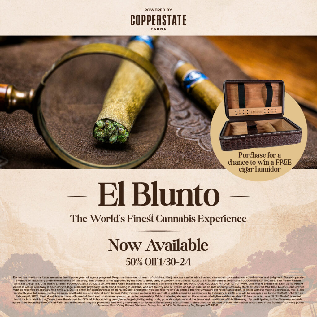 El Blunto New Cannabis Product Now Available at Sol Flower Dispensary