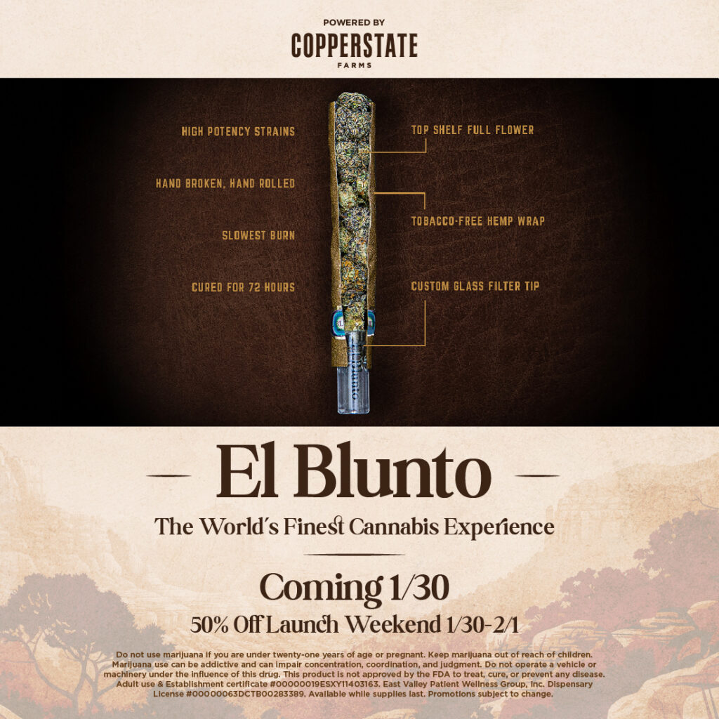 El Blunto New Cannabis Product Coming Soon to Sol Flower