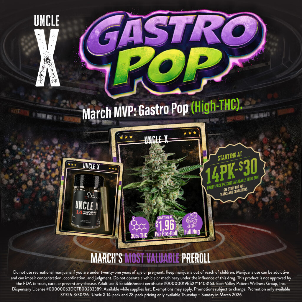 Sol Flower Cannabis March Featured Strain Gastro Pop Pre-Rolls