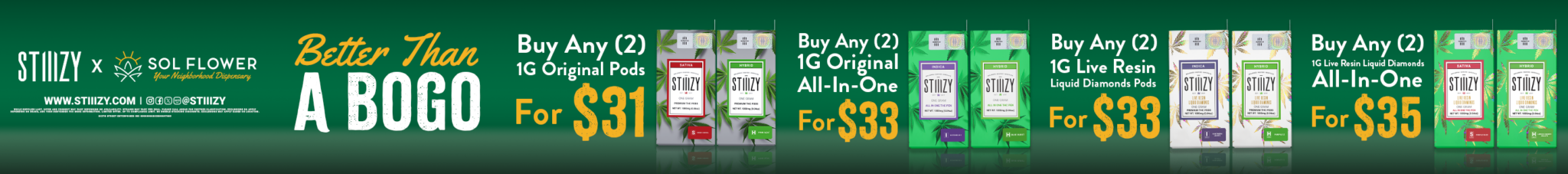 Stiiizy at Sol Flower