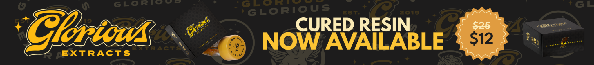 Glorious Extracts Cured Resin Now Available at Sol Flower