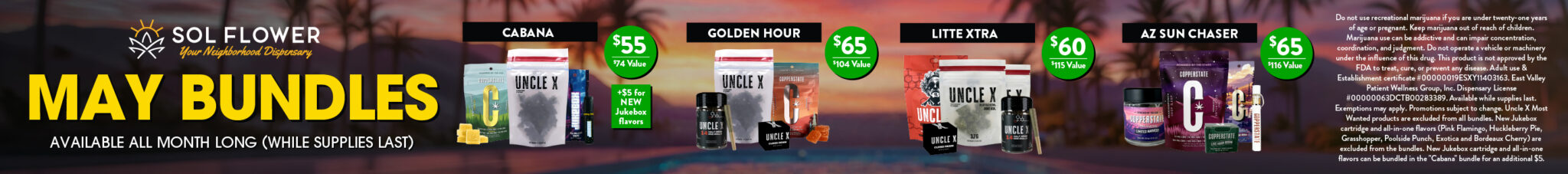 May Bundle Deals | Sol Flower