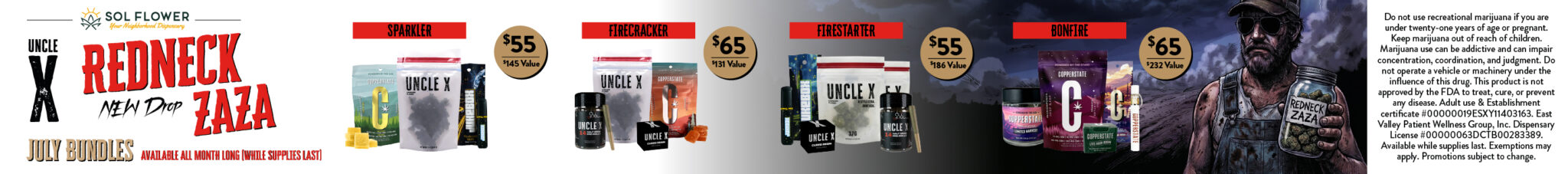 July Bundle Deals at Sol Flower